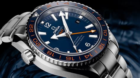 replica omega seamaster planet ocean gmt|pre owned omega planet ocean.